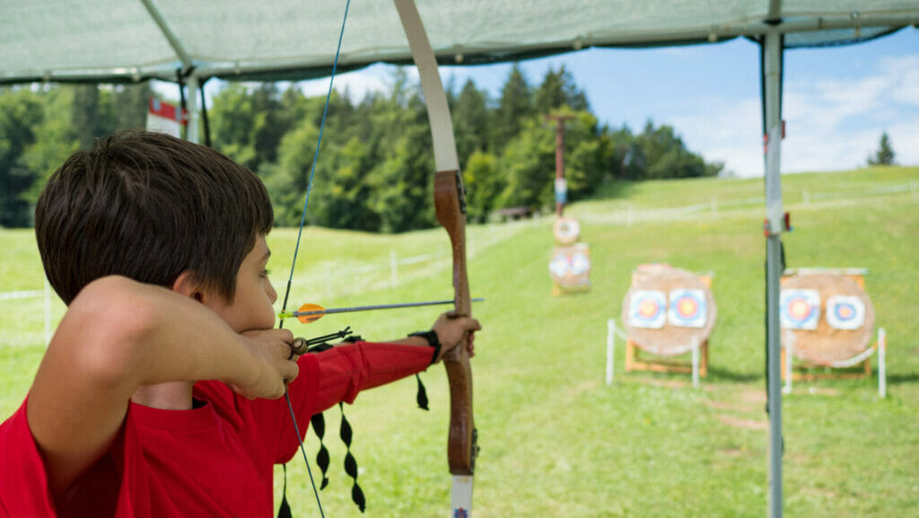 Archery on vacation