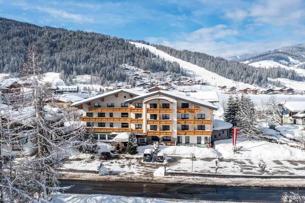 View of the Pongauerhof, where you can book the Ski amadé Best Ager Week package.