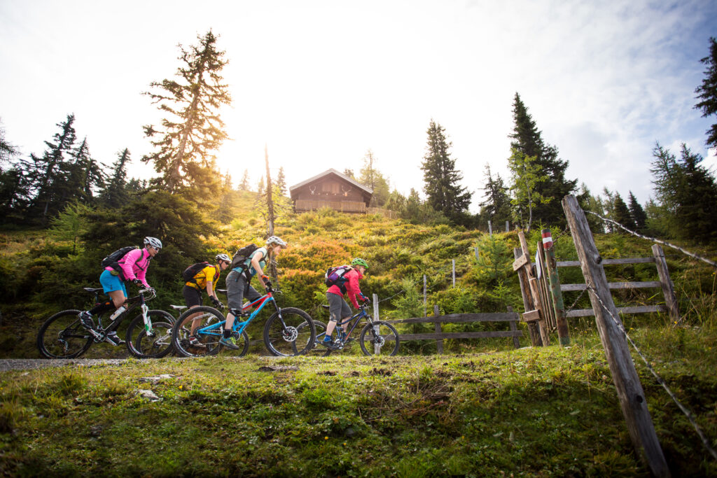 biken mit der familie