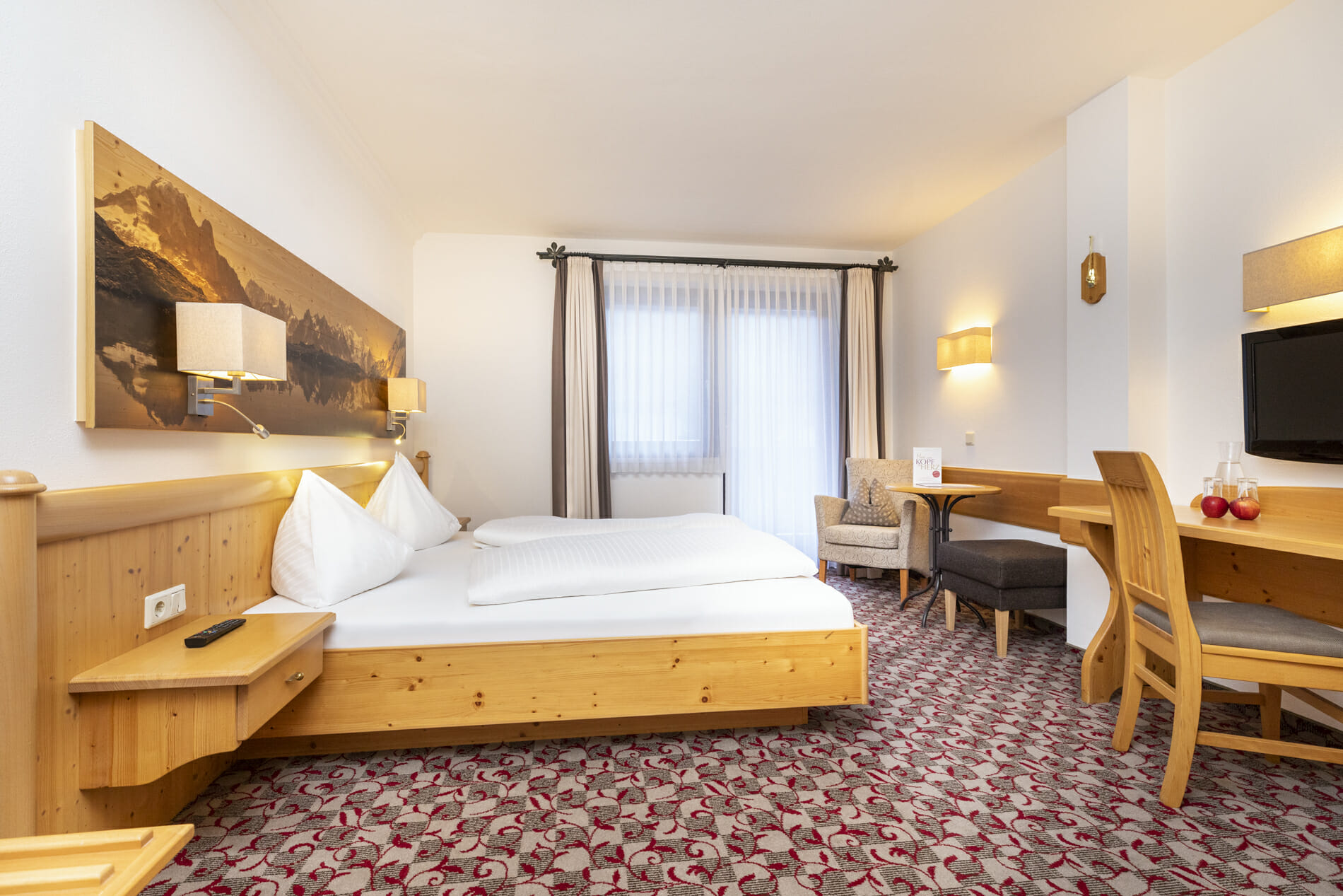 Doppelzimmer Lackenkogelblick in Flachau