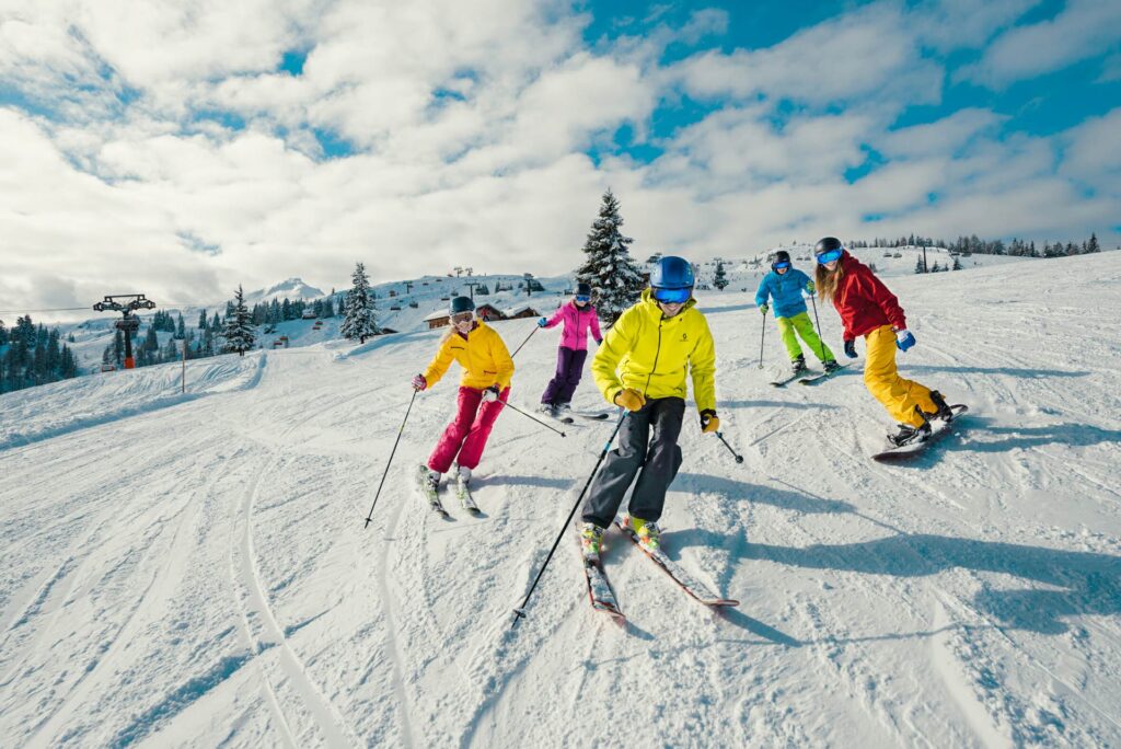 skifahren flachau