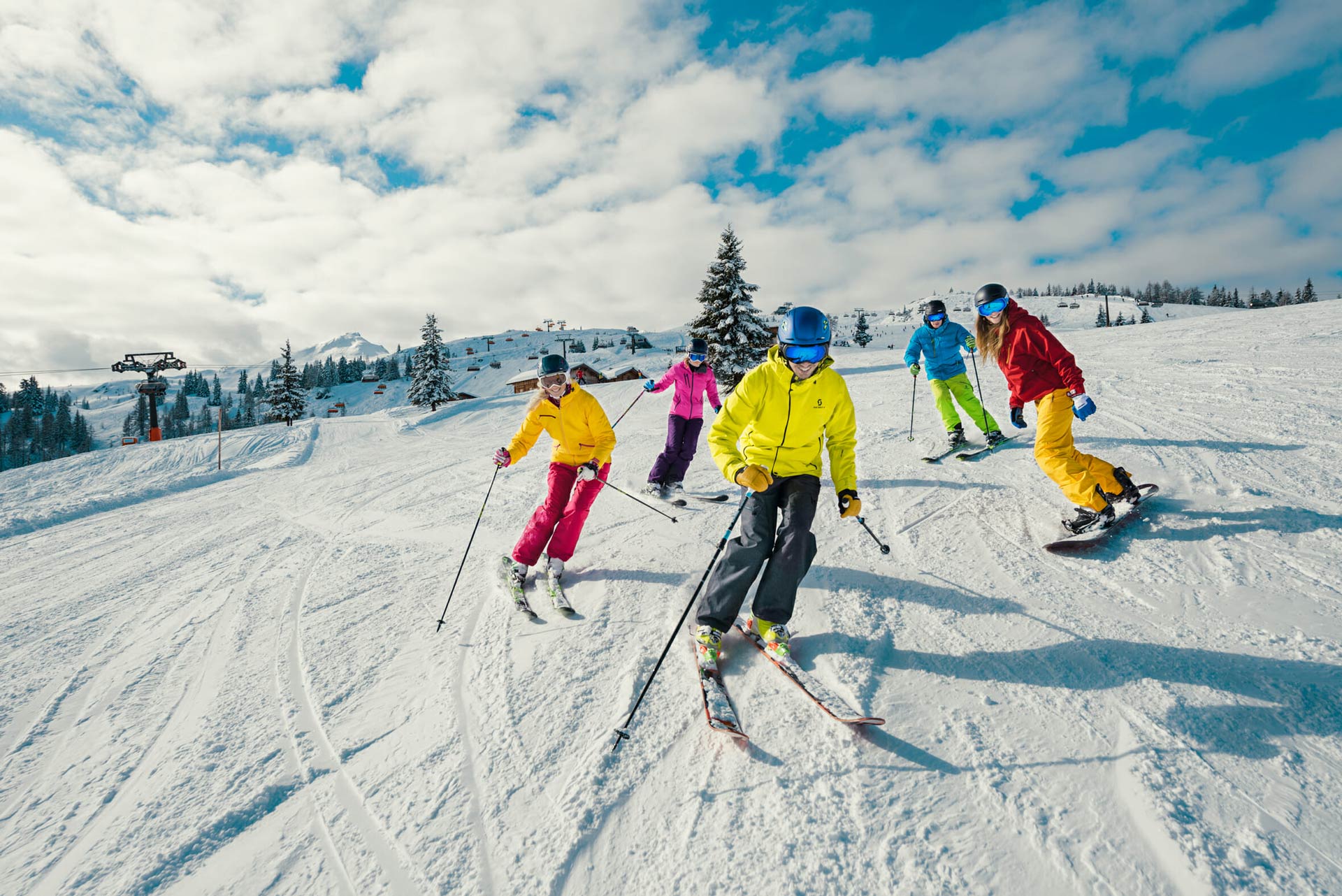 Skifahren in Flachau