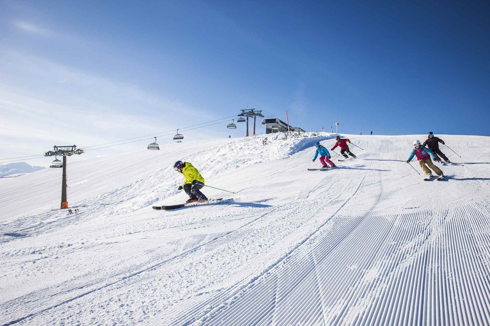 Skifahrenim Urlaub im Salzburger Pongau